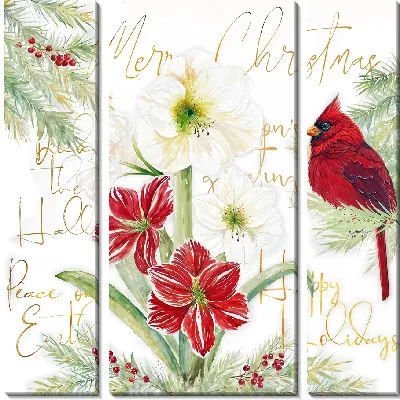 Амариллис и птица №2