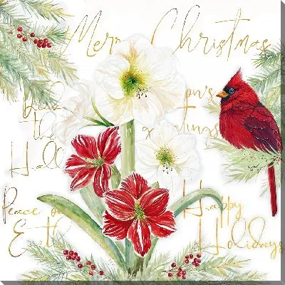 Амариллис и птица №2