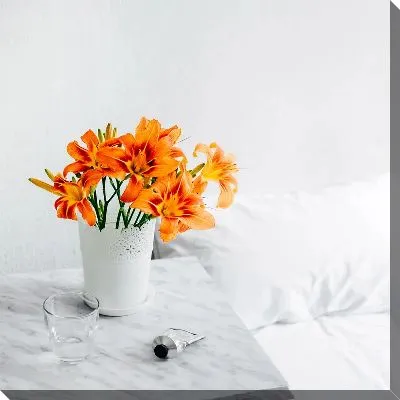 Амариллисы на столике