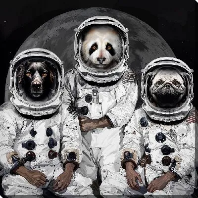 3 собаки космонавта