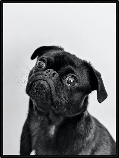 Картина Мопс №8