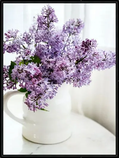 Картина Сирень в кувшине