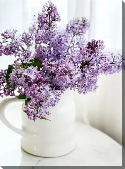 Постер Сирень в кувшине