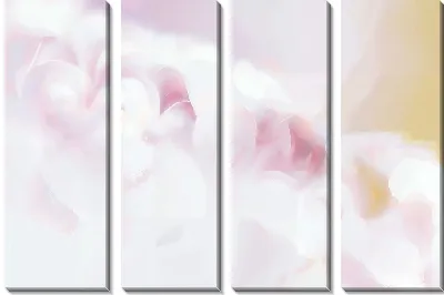 Модульная картина Божья коровка на цветках сирени