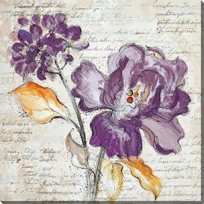 Картина маслом Сирень №5