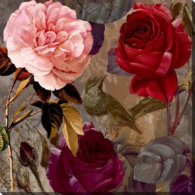 Картина маслом Композиция с гвоздиками