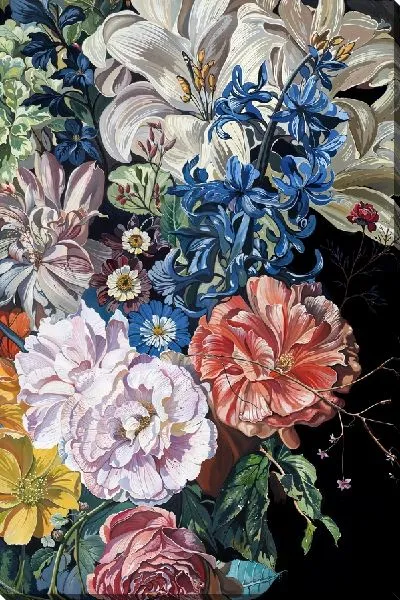 Картина маслом Композиция с цветами №11