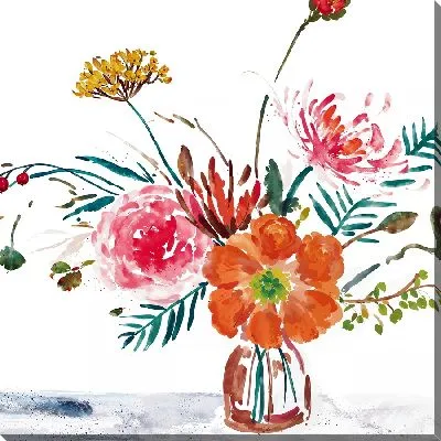 Картина маслом Композиция с цветами №13