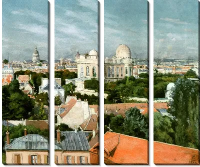 Картина Окрестности обсерватории (Neighborhood of the observatory)