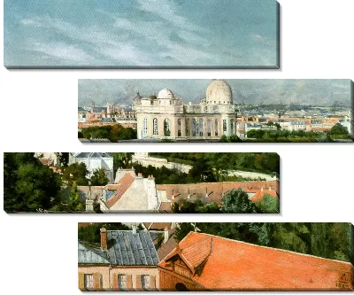 Картина Окрестности обсерватории (Neighborhood of the observatory)