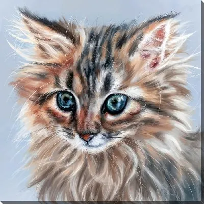 Картина маслом Кошачья грация