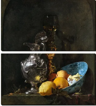 Картина Натюрморт с серебряным кувшином (Still Life with Silver Pitcher)