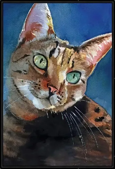 Картина Бенгальская кошка
