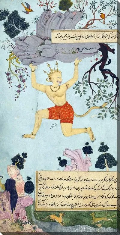 Картина маслом Зайн аль-Абидин (Zayn al'Abidin)