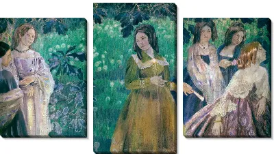 Картина Изумрудное ожерелье (Emerald Necklace)