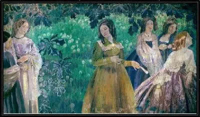 Картина Изумрудное ожерелье (Emerald Necklace)
