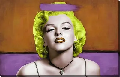 Постер Монро в стиле поп-арт №2