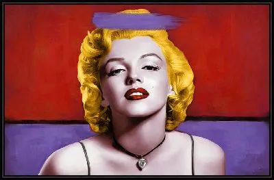 Картина Монро в стиле поп-арт №3