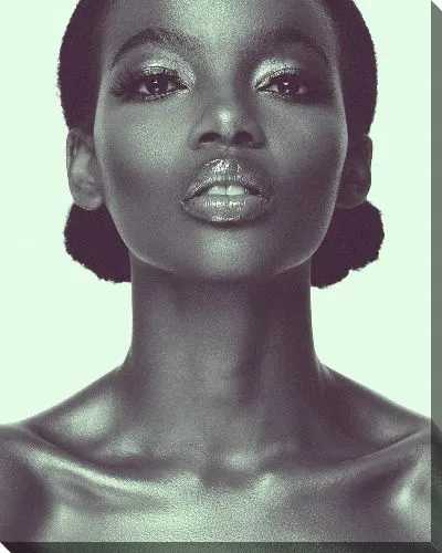 Постер Африканка в стиле сепия