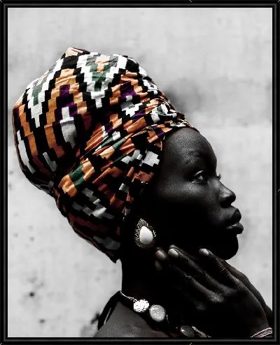 Картина Стильная африканка