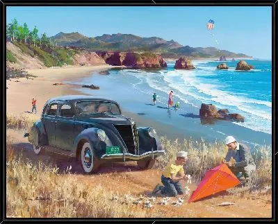 Кемпинг у океана