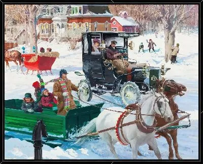 Зимний отдых на лошадях