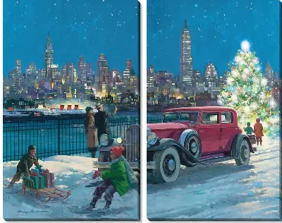 Картина Подготовка к Новому Году