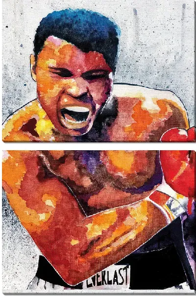 Модульная картина Боксер Мухаммед Али