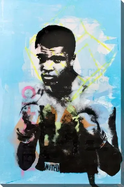 Постер Граффити Мухаммед Али