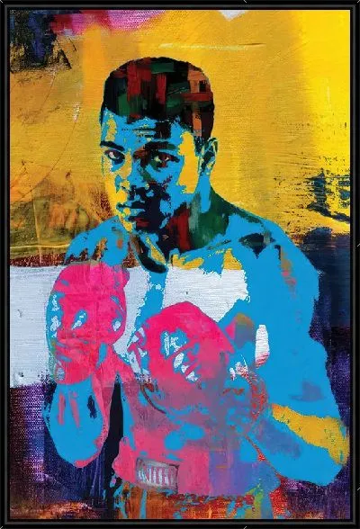 Картина Граффити Мухаммед Али №2