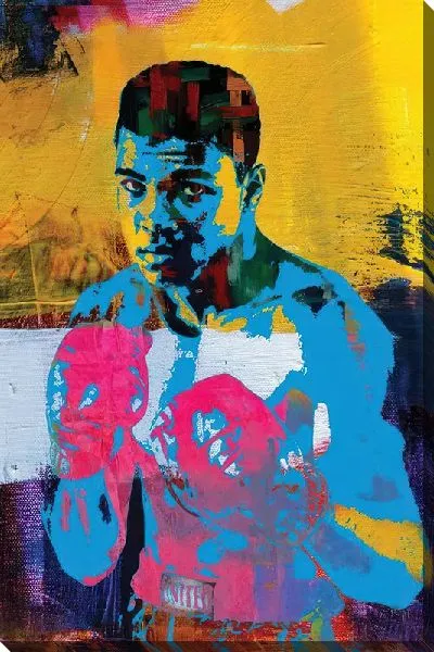 Постер Граффити Мухаммед Али №2