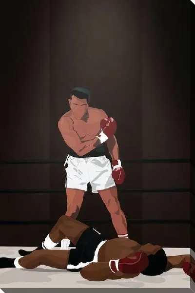 Постер Нокаут от Мухаммеда Али