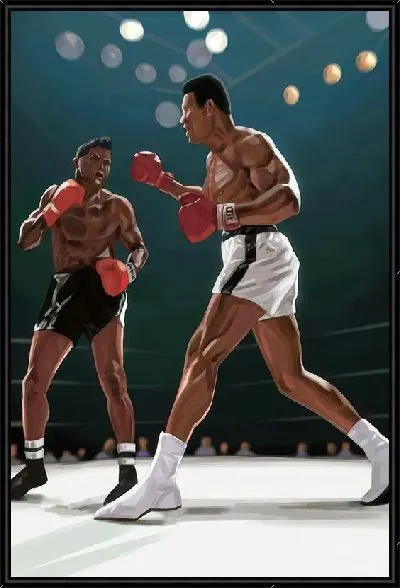Картина Бой с Мухаммедом Али