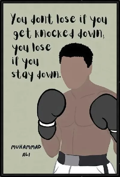 Картина Мотивация от Мухаммеда Али