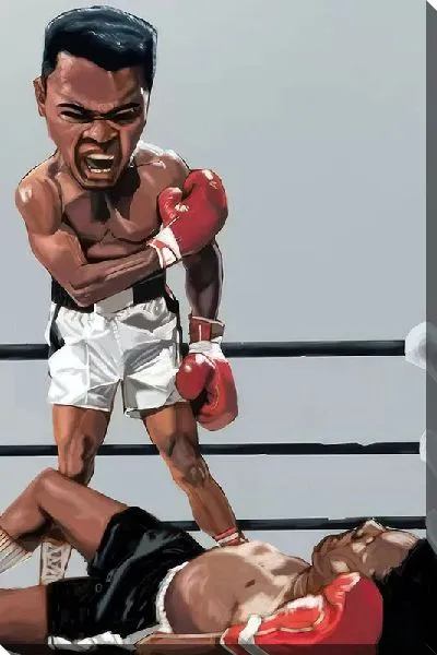 Постер Нокаут от Мухаммеда Али №5