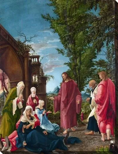 Картина Христос прощается с матерью (Christ taking Leave of his Mohter)