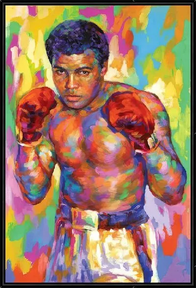 Картина Арт портрет Мухаммед Али №8