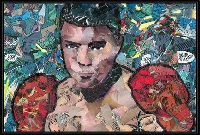 Картина Граффити Мухаммед Али №8