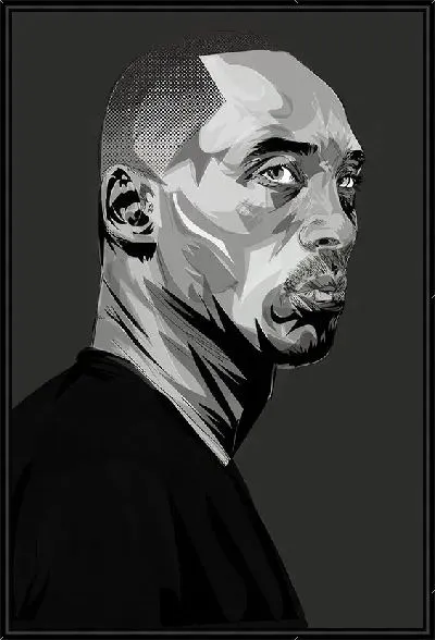 Картина Кобе Брайант