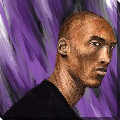 Портрет Кобе Брайант №5