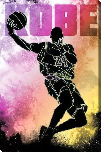 Постер Баскетболист Кобе Брайант
