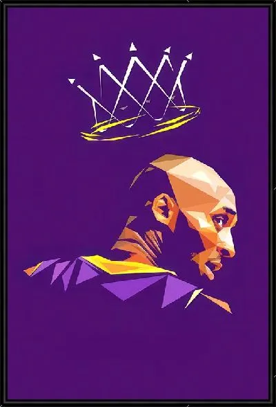 Картина Король баскетбола Кобе Брайант