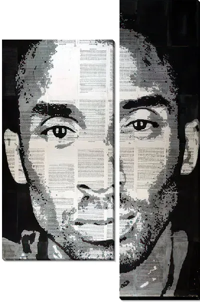 Модульная картина Арт портрет Кобе Брайант №9