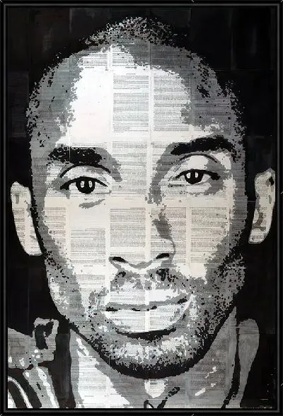 Картина Арт портрет Кобе Брайант №9