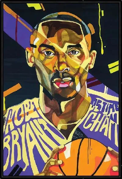 Картина Кобе Брайант №10