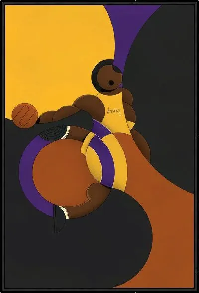 Картина Стиль баскетбола от Кобе Брайанта