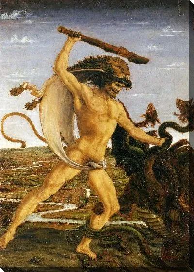 Картина Геркулес и Гидра (Hercules and Hydra)