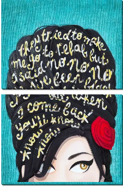 Модульная картина Эми загадочная