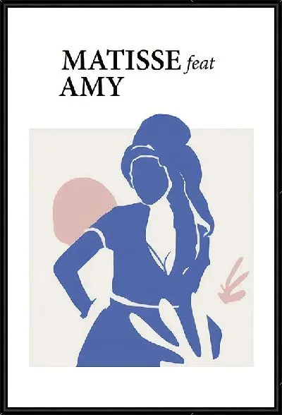 Картина Матисс и Эми Уайнхаус