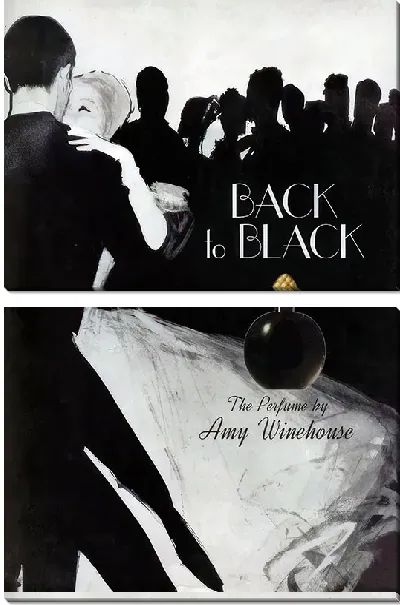 Модульная картина Духи от Эми Уайнхаус